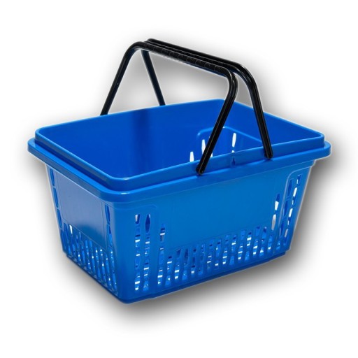 Nákupné košíky košíky nákupný košík Modrý. 20L