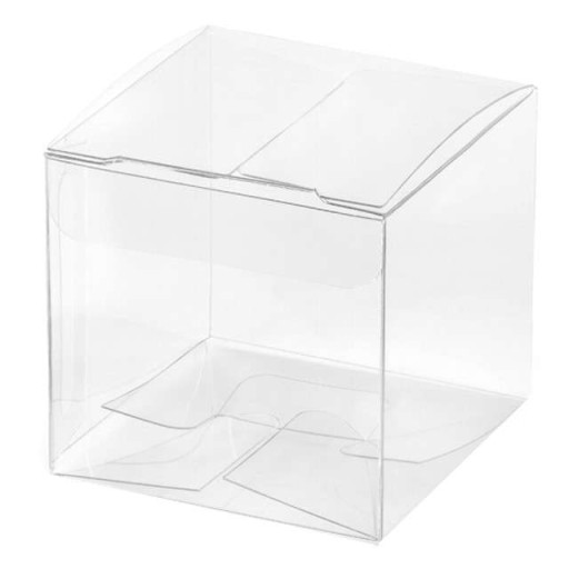 TRANSPARENTNÁ DARČEKOVÁ KRABIČKA 5cm 10ks