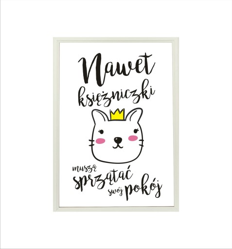Motivačné PLAGÁTY PRE DETI ozdobné A4 + rám!