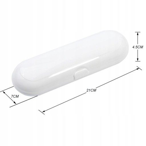 PUZDRO NA BRAUN Oral-b ZUBNÁ KEFKA MODRÁ. UCHOVÁVANIE KEFIEK