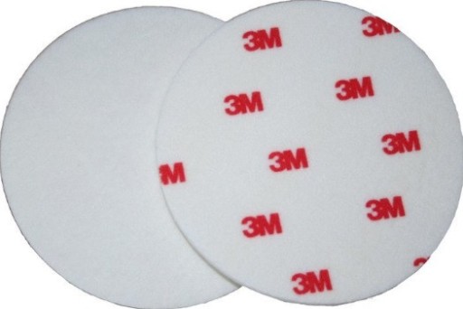 Leštiaca plsť na suchý zips 3M 75mm na INOX oceľ a kov