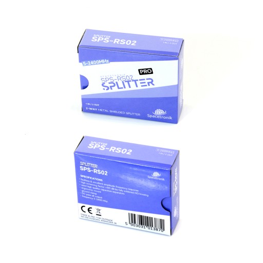 Splitter 1/2 5-2400 MHz Spacetronik SPS-RS02