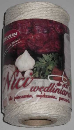 Biele bavlnené nite