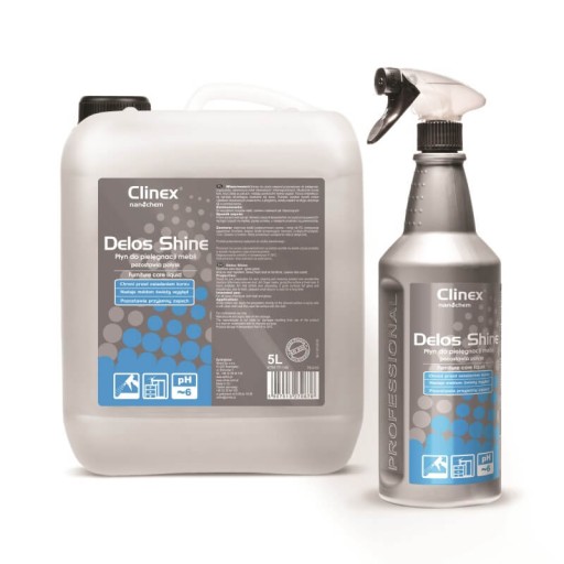 Clinex Delos Shine - Tekutý prípravok na ošetrovanie nábytku 1 l
