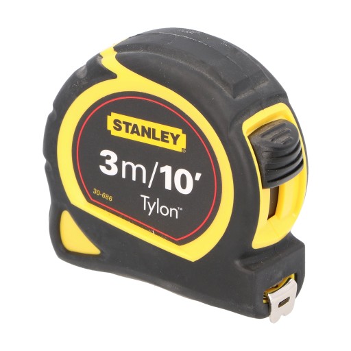 STANLEY BACK MEASURE 3M-10FT/12,7MM PLASTOVÝ PRYZ