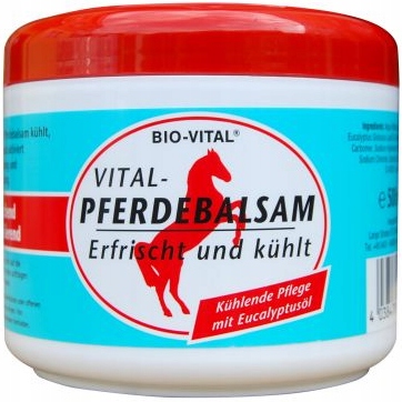 Bio Vital konská masť chladivý balzam 500 ml