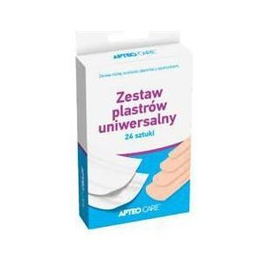 Apteo sada univerzálnych náplastí, 24 kusov