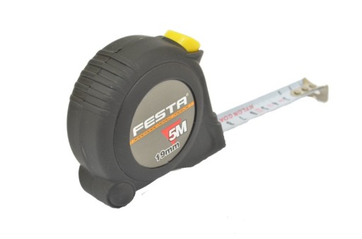 MEASURE 5m Autolock Samosvorná Measure Oceľová páska
