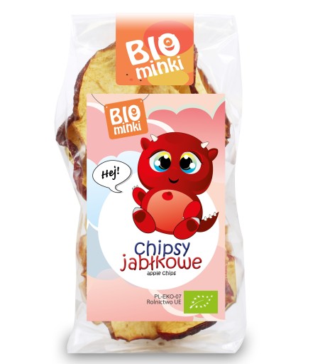 BEZLEPKOVÉ BIO JABLČNÉ ČIPESKY 30 g - BIOMINKI