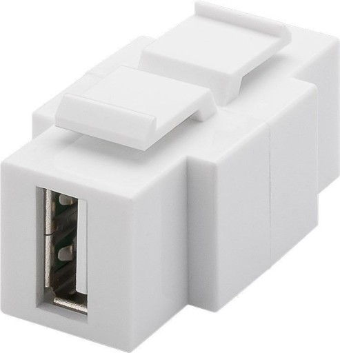 Modul USB Keystone je možné nainštalovať na obe strany