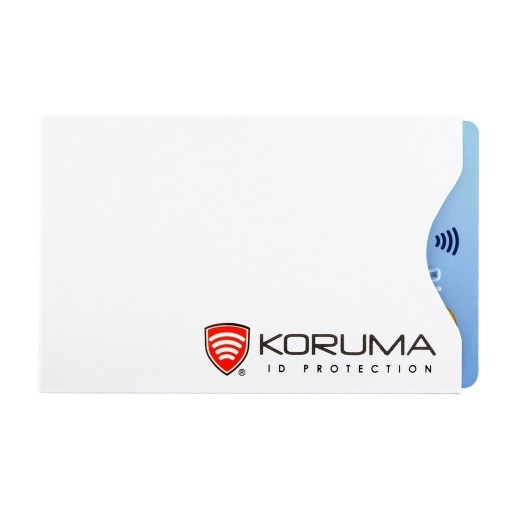 PROTI KRÁDEŽI RFID PAYPASS Puzdro na bezkontaktnú kreditnú kartu KORUMA