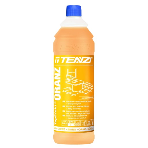 TENZI TopEfekt Orange na čistenie podláh a vnútorného vybavenia 1L