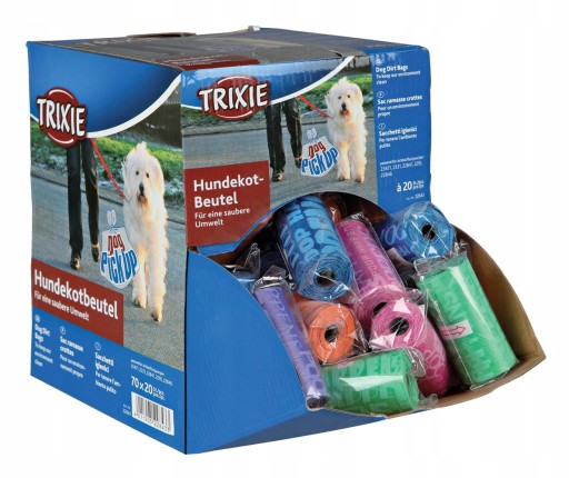 Trixie Farebné vrecká na exkrementy 1 rolka