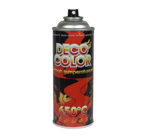 Lak, vysokoteplotná farba, sprej 400ml, BIELA