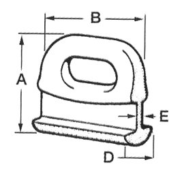 CREEPER 14mm pre TESNENIE HLAVNEJ PLACHTY / Sada 4 kusov