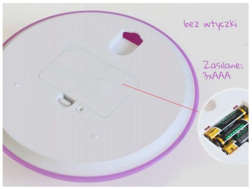 LED detské nástenné svietidlo s nálepkou sovičky - SOVA Milagro