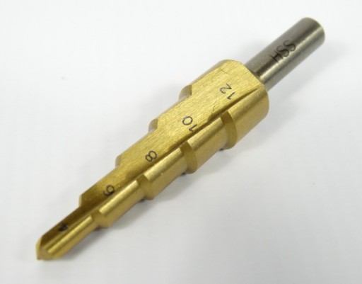 KROKOVACÍ KUŽELOVÝ VŔTAČ HS TYTAN 4-12mm VŔTAČKY