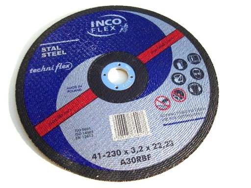 POLSKÝ INCO FLEX KOVOVÝ REZNÝ KOTÚČ 230x3,2