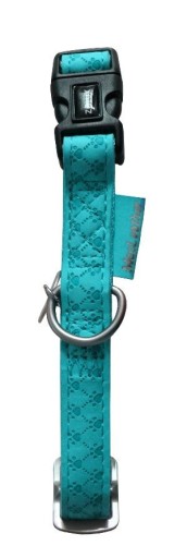 ZOLUX MACLEATHER PÁSKA GOLIEROVÁ 10mm TYRKYSOVÁ