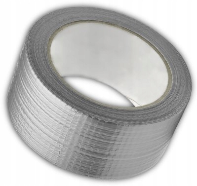 48mm univerzálna páska na opravu potrubia strieborná, šedá