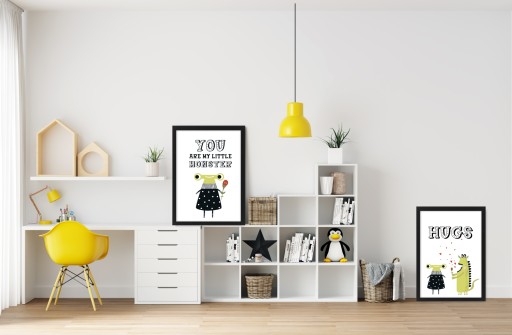 Obrazový plagát formátu A3, grafika pre deti