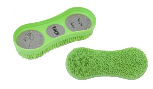 Plastová kefa Magic Clean, svetlozelená