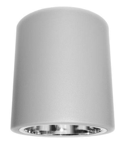 Prisadené okrúhle svietidlo E27, pevné, BIELY JUPITER 10 98x115mm IP20 Goldlux