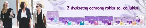 Urologické vložky Seni Lady Extra + 15 ks špeciálne dámske hygienické vložky