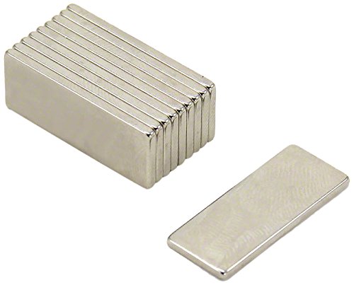 NEODYMIOVÝ MAGNET 15x10x1 mm - 10 ks.