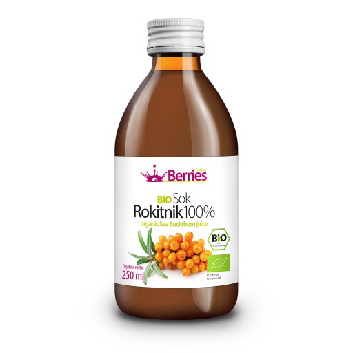 BIO Rakytníková šťava 100% rakytníková šťava 250ml