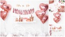 Poháre pre sliepky SAME PENIS FOREVER rosegold x6