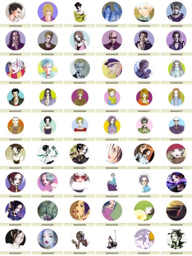 Manga Anime Nana Pins VEĽKÝ VÝBER