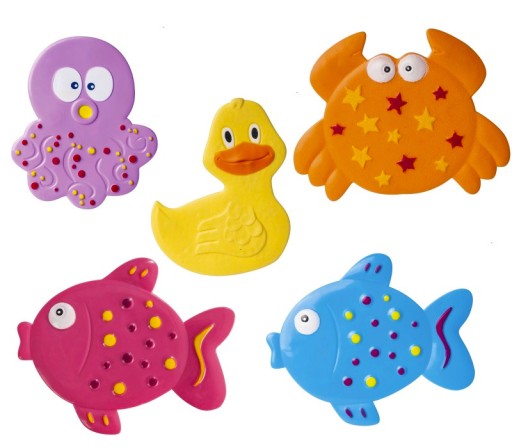 Canpol Babies mini podložka do kúpeľa 5 kusov