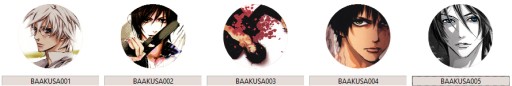 Manga Anime Akusaga Pins MNOHÉ DIZAJNY