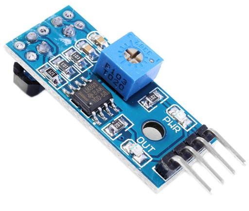 TCRT5000 IR LM393 Arduino reflexný senzor