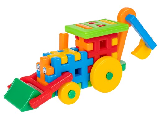 Bager WAFLE BLOCKS POHYBNÉ prvky pre deti