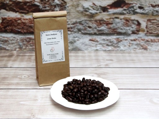 Zrnková káva s príchuťou Creme Brulee Arabica 100g
