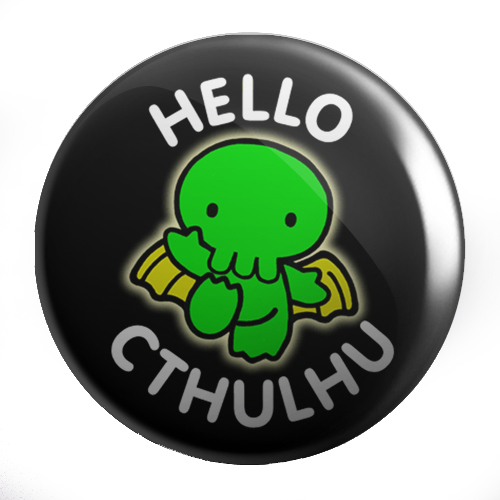 Cthullu Pins VEĽKÝ VÝBER