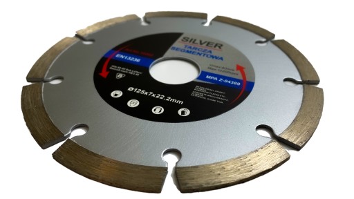 SEGMENTOVANÝ POHÁR DIAMANTOVÝ DISK 125MM PRE BETÓNOVÉ DIAMANTOVÉ NÁKLADY