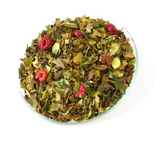 PAI MU TAN MANDĽOVÝ MALINA biely čaj (25g)