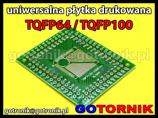 OBOJSTRANNÁ DESKA PCB TQFP64 TQFP100 PCB-076