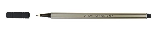 Jemná linka 0,4 mm čierna D'Rect