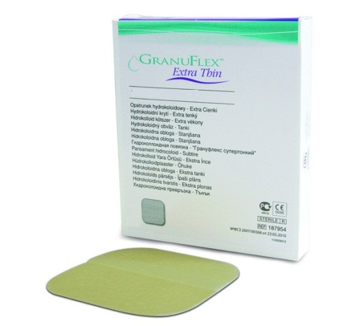 GRANUFLEX EXTRA THIN obväz 10 cm x 10 cm 1 ks