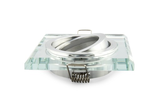 SET POHYBLIVÉHO SKLENENÉ SVETLO + LED ŽIAROVKA GU10 8W