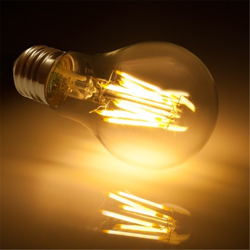 E27 LED ŽIAROVKA ŽIAROVKA 6W EXTRA TEPLÁ EDISON