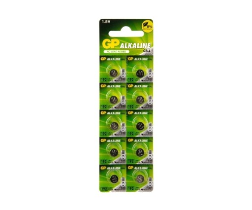 10x GP SUPER AG3 alkalická batéria 1,5V LR41 192