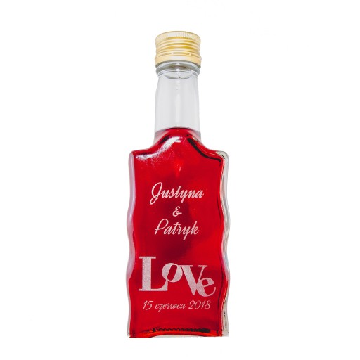 fľaštičky na tinktúry 200ml svadobné gravírovanie