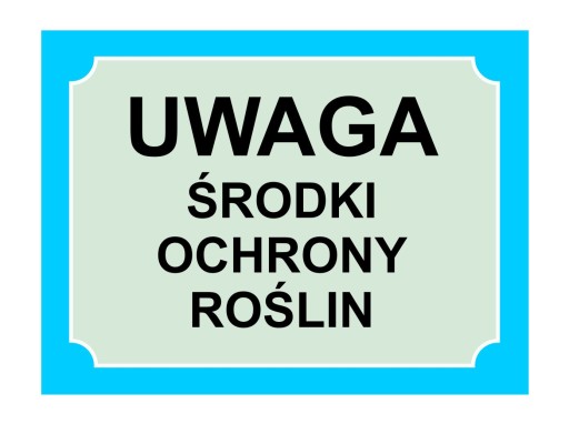 POZOR PRODUKTY NA OCHRANU RASTLÍN! - DOSKA
