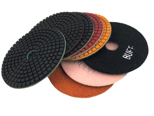 DIAMANTOVÝ DISK. LEŠTENIE VELCRO ŽULA 100 #1500 MOKR