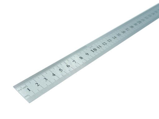 STEEL RULE RULE RULE 300mm INOX